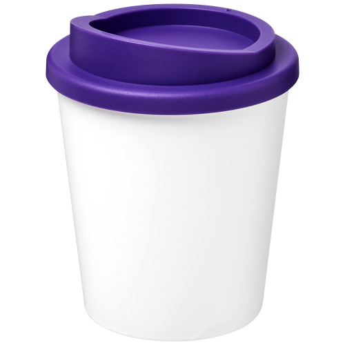 Gobelet isolant publicitaire 250 ml Americano® Espresso Blanc et Violet
